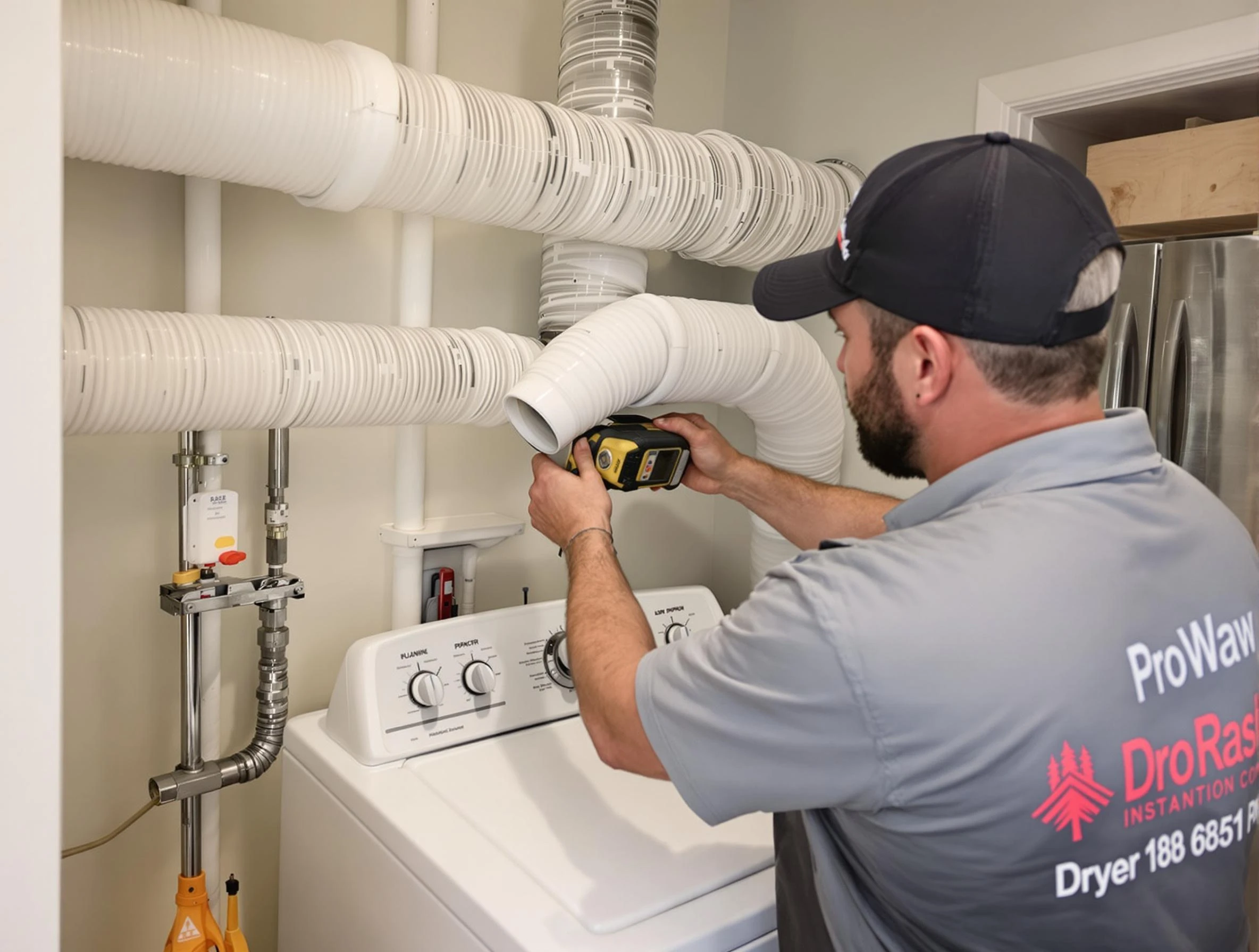 Professional dryer vent hose installation by Sandy Springs Dryer Vent Cleaning in Sandy Springs